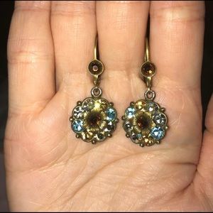 Michal Negrin Flower Earrings